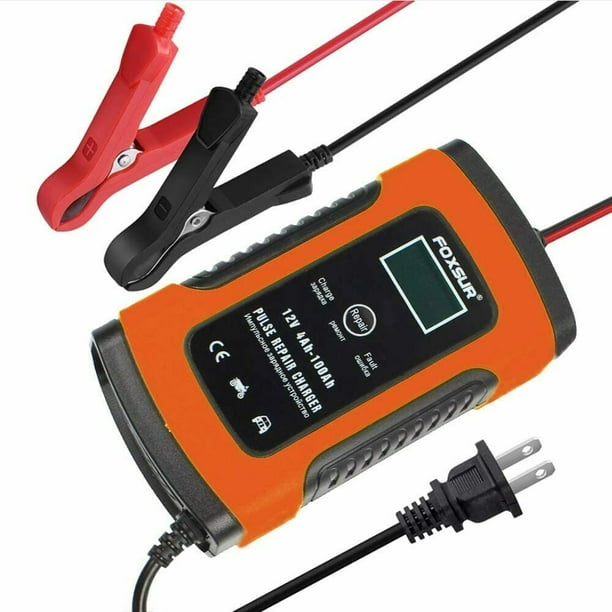 LST 12V 0.75A Battery Trickle Charger Maintainer for Motorcycle Lawn Mower SLA ATV AGM Gel Cell Lead Acid Batteries LST 12V 0.75A Battery Trickle Charger Maintainer for Motorcycle Lawn Mower SLA ATV AGM Gel Cell Lead Acid Batteries